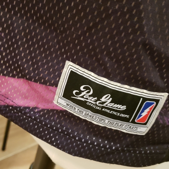 Men's / Unisex football Jersey, small, PimpC, purple and black - Picture 5 of 7